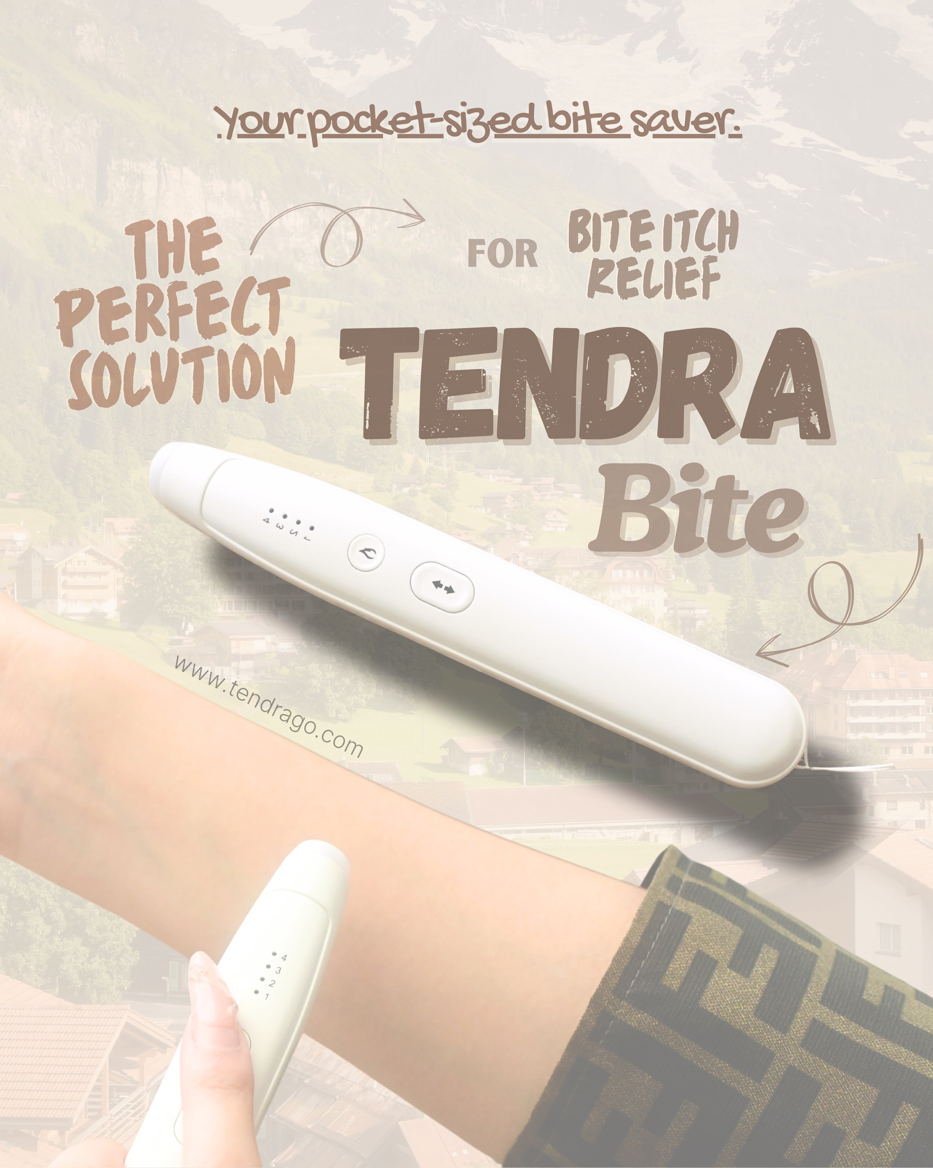 TENDRA BiteEase™ - Portable Itch & Sting Relief Pen