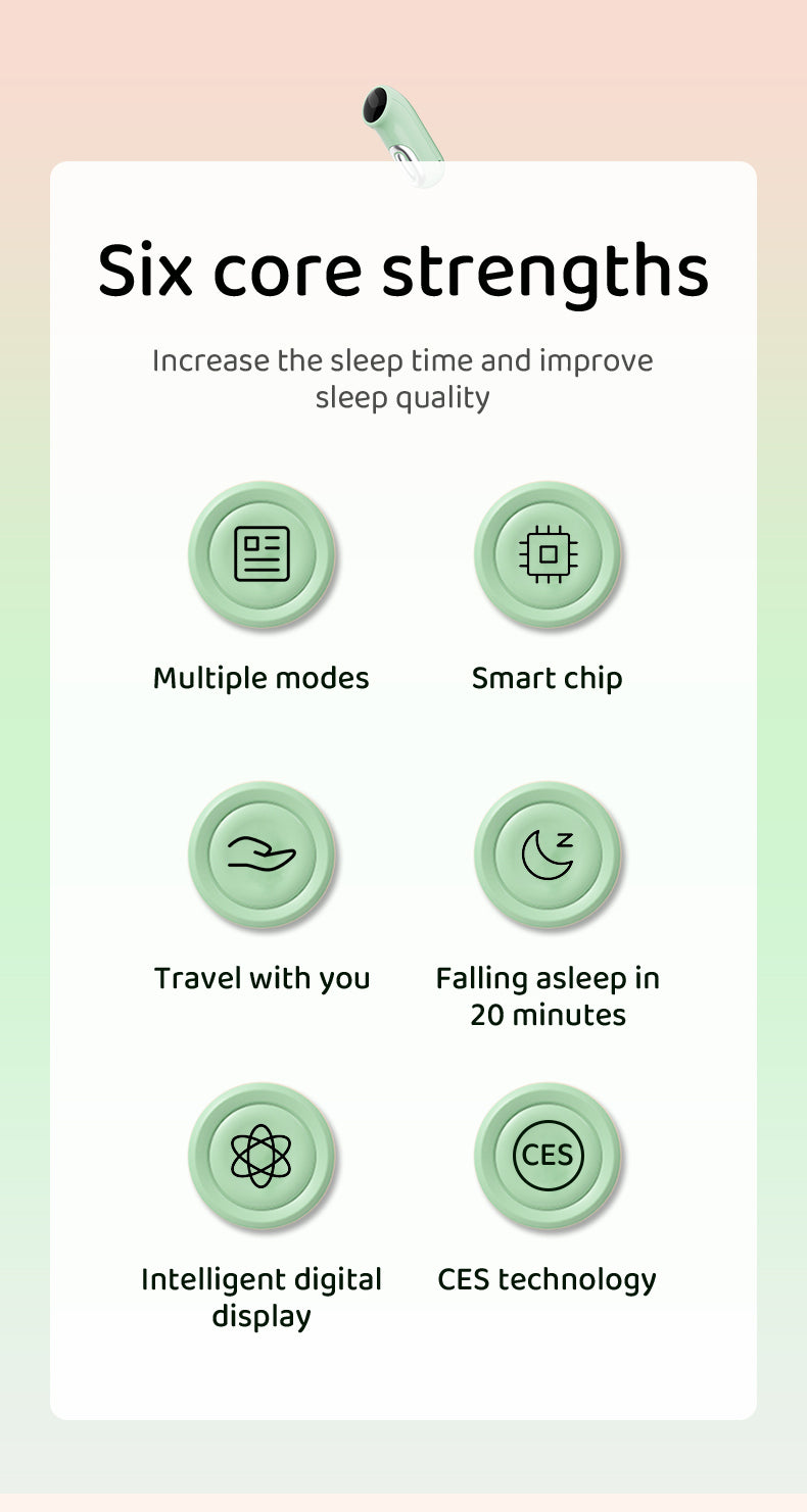 TENDRA SleepCurer™ - Portable Microcurrent (CES) Sleep & Wellness Device