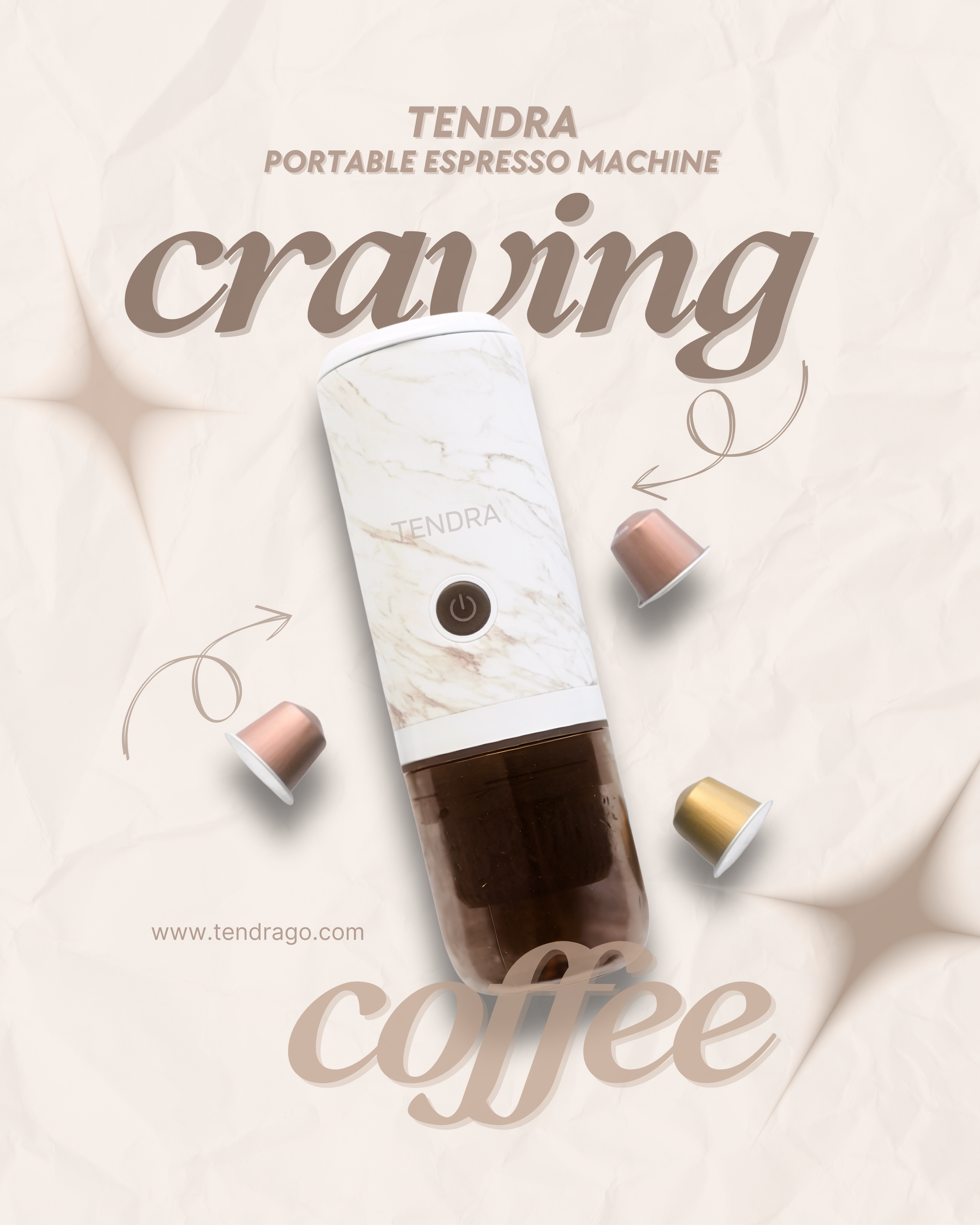TENDRA espresso – Portable Coffee Machine